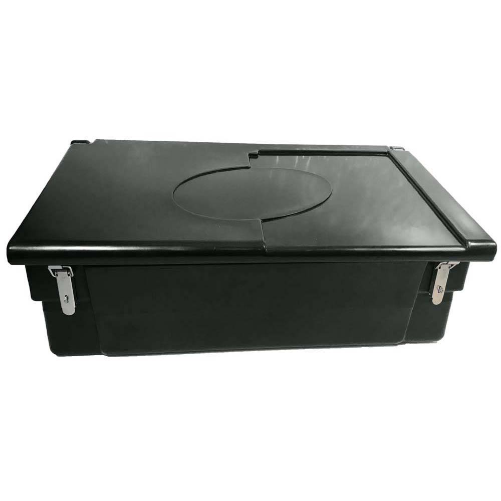 Coffre de jardin 100l avec grenouillères-plast'up rotomoulage - Imagen 1