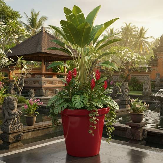 Pot de fleurs 760l delight - plast'up rotomoulage - Image 4