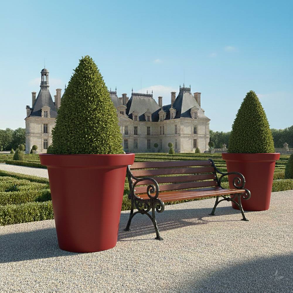 Pot de fleurs 760l delight - plast'up rotomoulage - Image 2