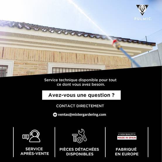 Pulvérisateur Électrique Spécial Toiture, Démoussage, Nettoyage et Applications en Hauteur. Projette 10m. 35L, 7 Bar, Autonomie 6h, Tuyau 6m. - Image 10
