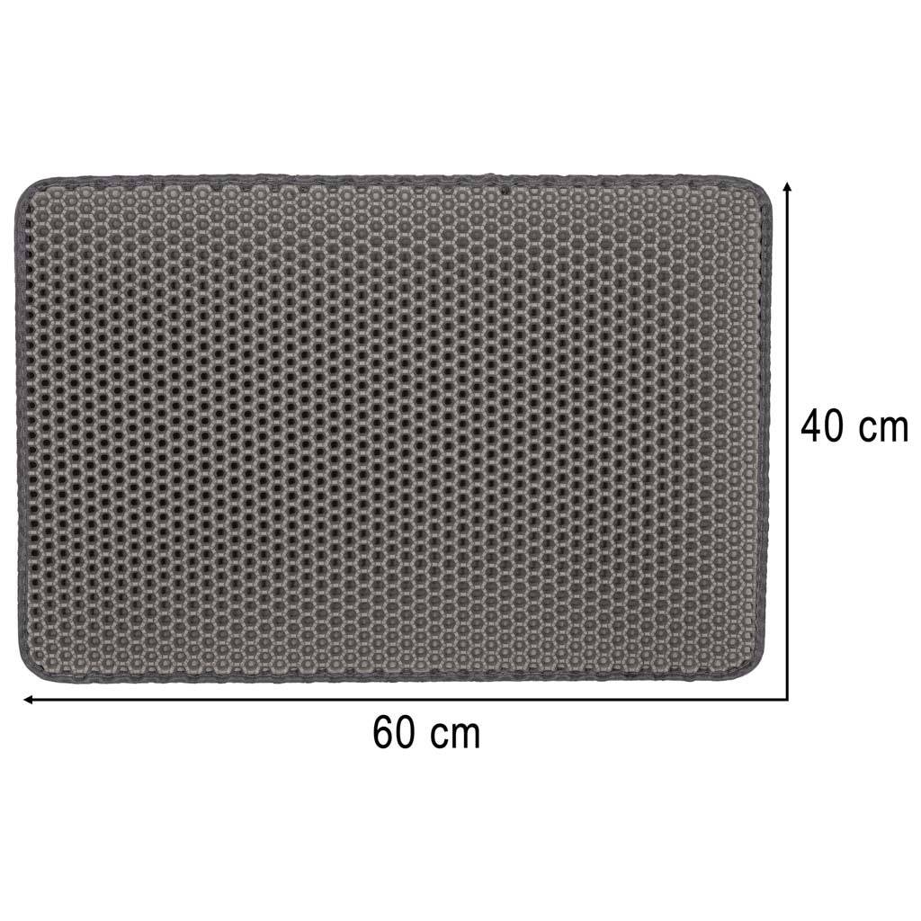 Litière pour chat tapis imperméable double couche 40x60cm - Image 2