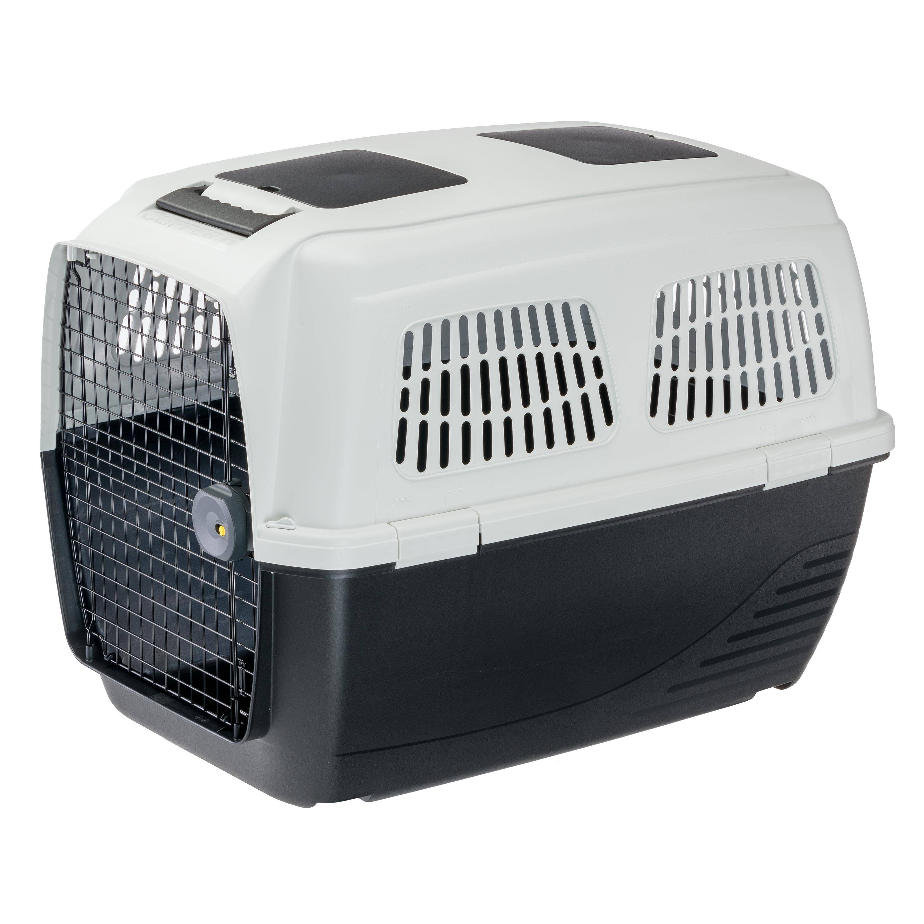 Ferplast - Ferplast Cage de Transport pour Chiens CLIPPER PLUS, IATA, Boite Panier Transport Grand Chien max 60 Kg, fermeture sécurisée, Compartiment pour - Image 1