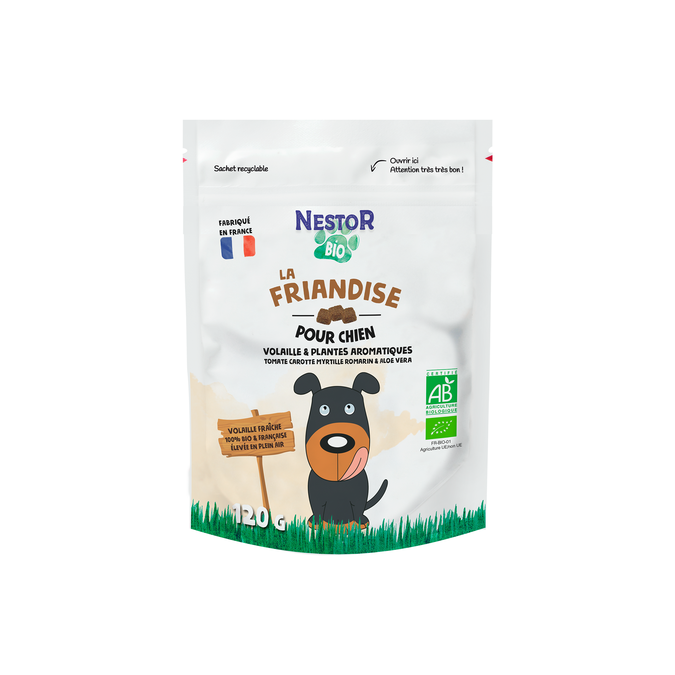 Nestor - Friandises Bio Sans Céréales à la Volaille pour Chien - Imagen 1