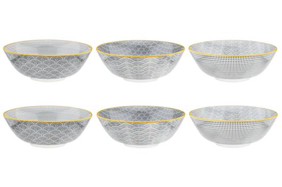 Lot de 6 Grands bols en Porcelaine, Bjorn - Image 1