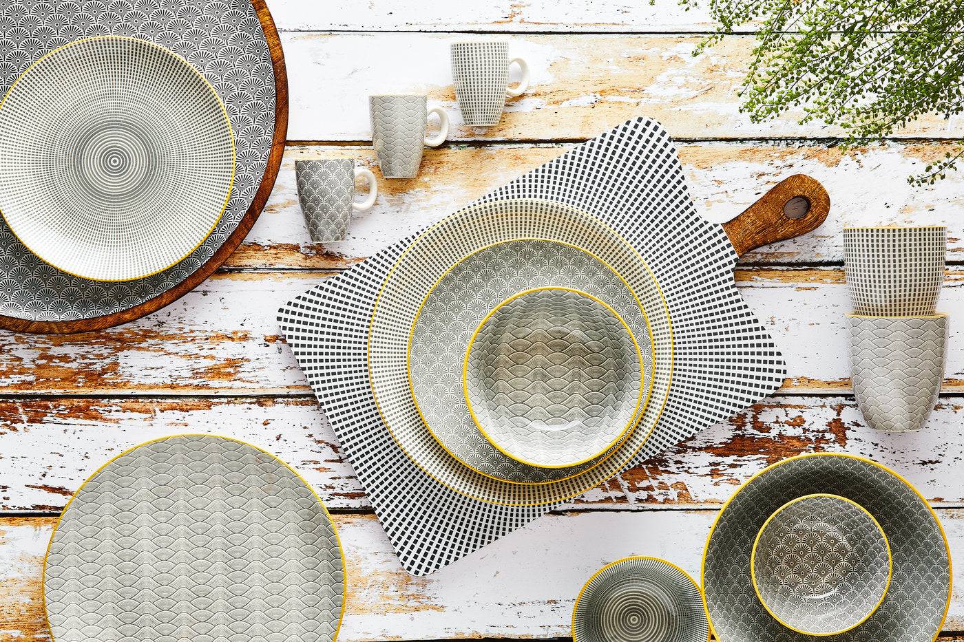 Lot de 6 Grands bols en Porcelaine, Bjorn - Image 7