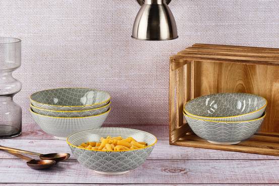 Lot de 6 Grands bols en Porcelaine, Bjorn - Image 2