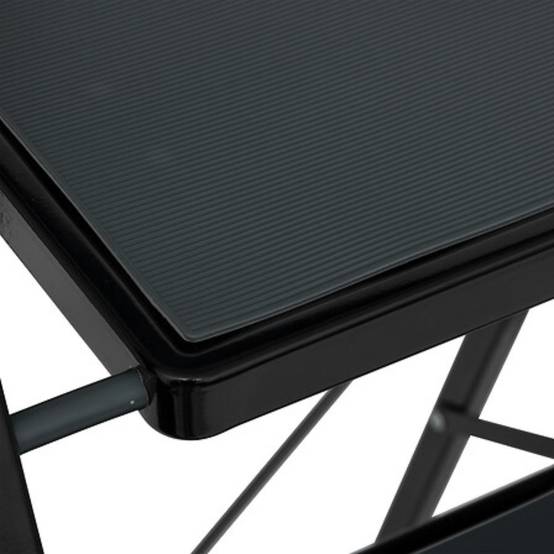 Escabeau 4 Marches "Pliant" 124cm Noir - Image 3