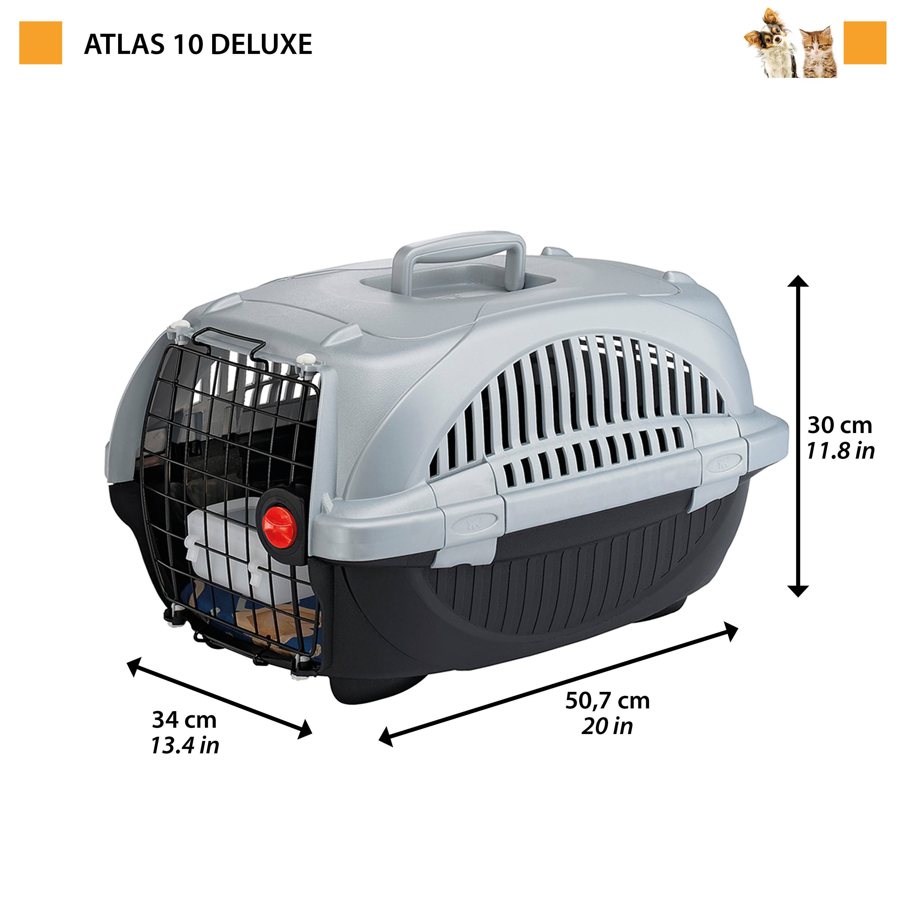 Ferplast - Panier de transport plastique arrondi chiens chats Ferplast ATLAS DELUXE différentes mesures - Imagen 2