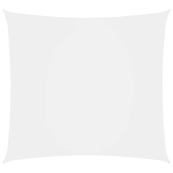 Helloshop26 - Voile toile d'ombrage parasol tissu oxford rectangulaire 3,5 x 5 m blanc - Imagen 1