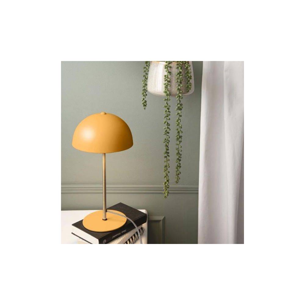 Leitmotiv - Lampe à poser en métal Bonnet 39 cm Leitmotiv - Imagen 2