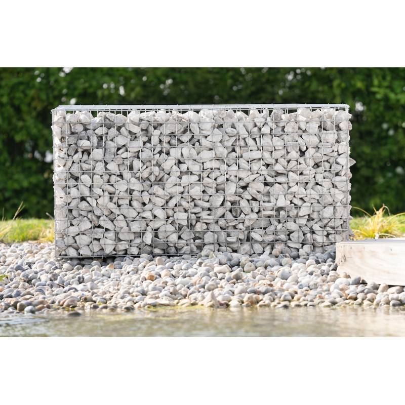 Gabion acier galvanisé L120 x H60 x Pr.30 cm tirants et crampons inclus - Easy Clôture - Imagen 5