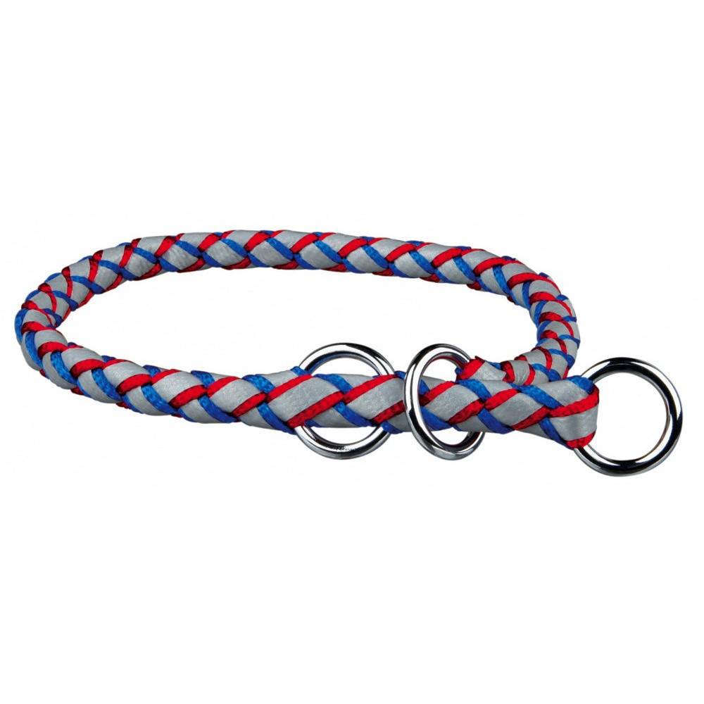Trixie - Trixie - collier  L-XL 52-60 cm ø18 mm CAVO éducation bleu-rouge - Imagen 2
