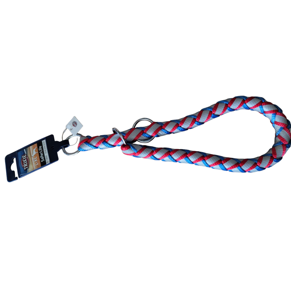 Trixie - Trixie - collier  L-XL 52-60 cm ø18 mm CAVO éducation bleu-rouge - Imagen 3