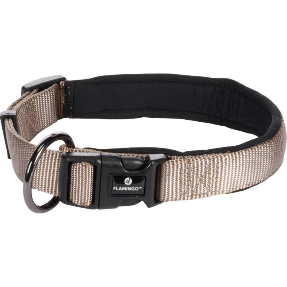 Collier ABBI taupe S/M 40-45 cm  Pour chiens. - Imagen 1