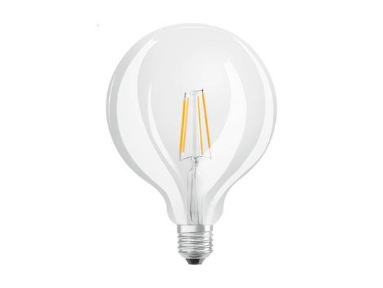 Osram - Ampoule variable led clair globe 95 mm E27 1521 Lm 100 W blanc neutre, OSRAM - Image 1