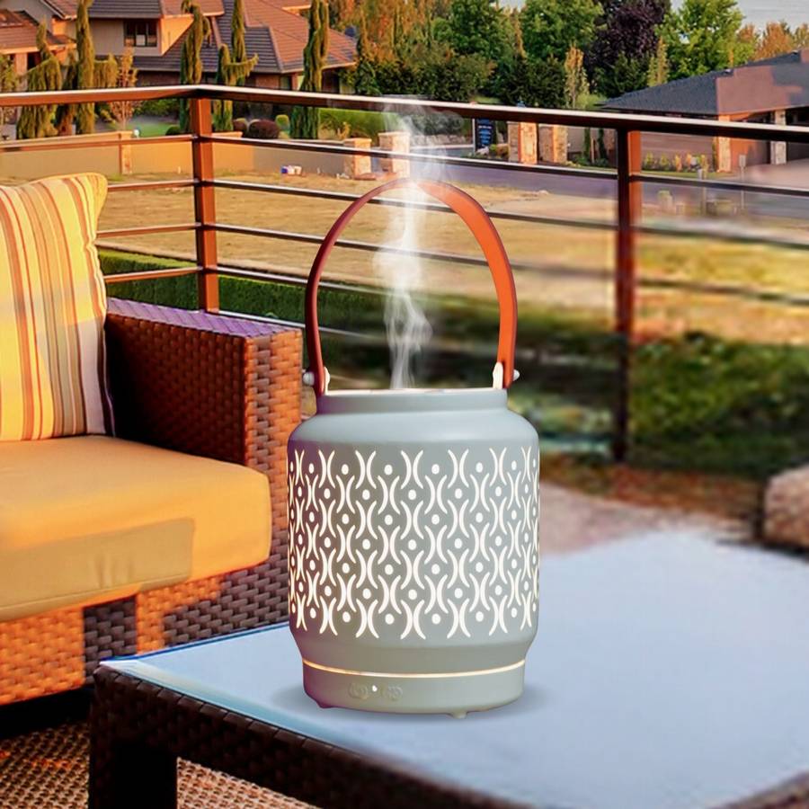 Zen'Arôme Diffuseur Ultrasonique Sans Fil Madrid, Batterie Rechargeable Intégrée, Utilisation Nomade, Autonomie 4h, Éclairage Led - Image 6
