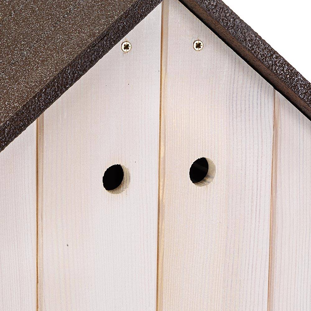 Ferplast - Niche d'extérieur, KOYA LARGE Maison pour Chiens en Bois FSC avec Peinture non Toxique, Trous d'aération, Pieds Isolants - Imagen 6
