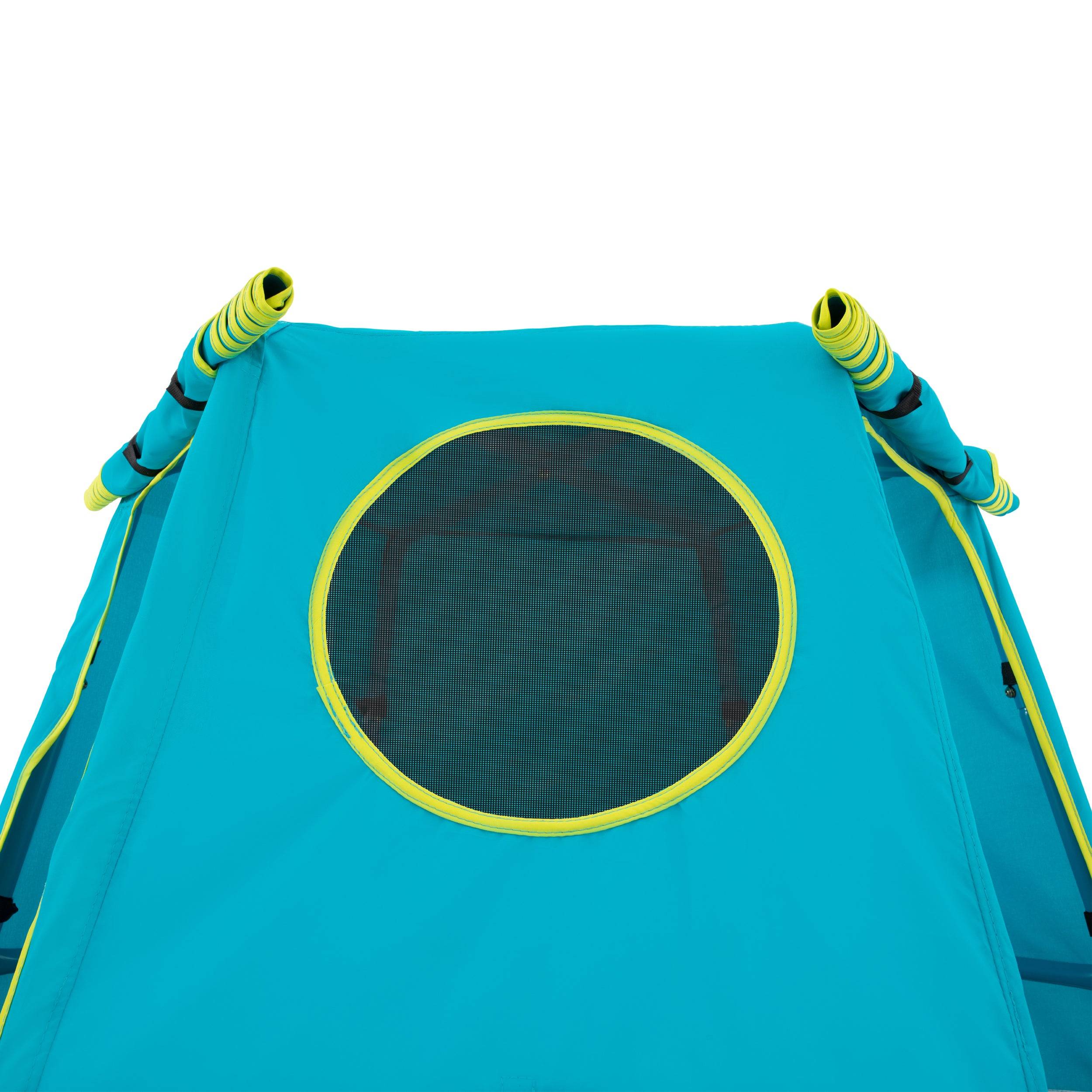 Tp Toys - Aire de jeux métal bleu H201cm EXPLORER TOUR - Imagen 8
