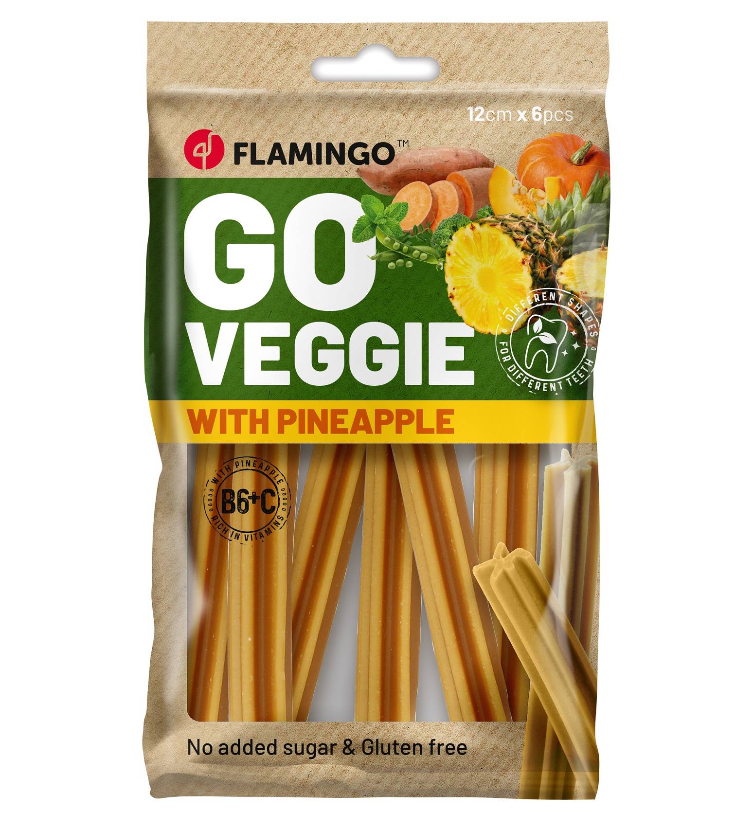 Friandises chien Veggie Bâton avec ananas - Image 2