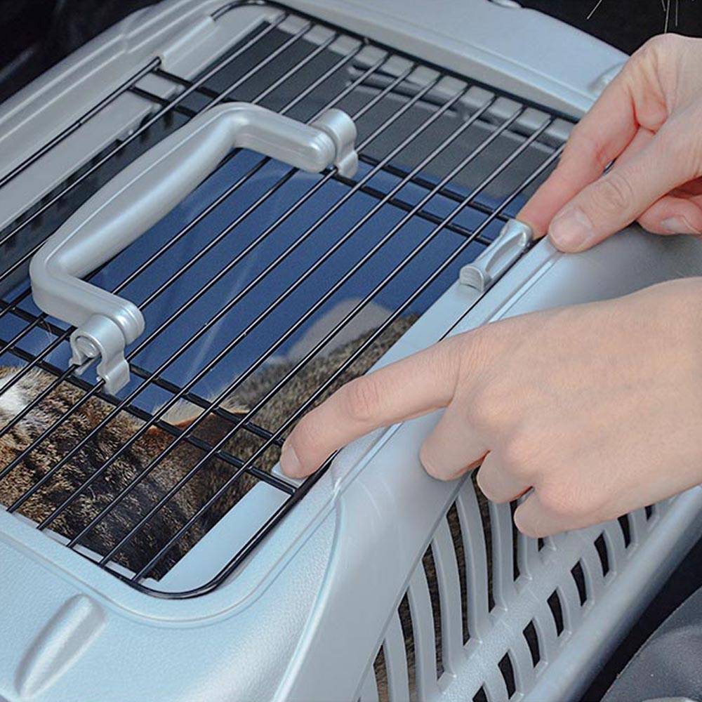 Ferplast - Panier de transport chiens chats voyage toit ouvrant Ferplast ATLAS DELUXE OPEN - Imagen 6