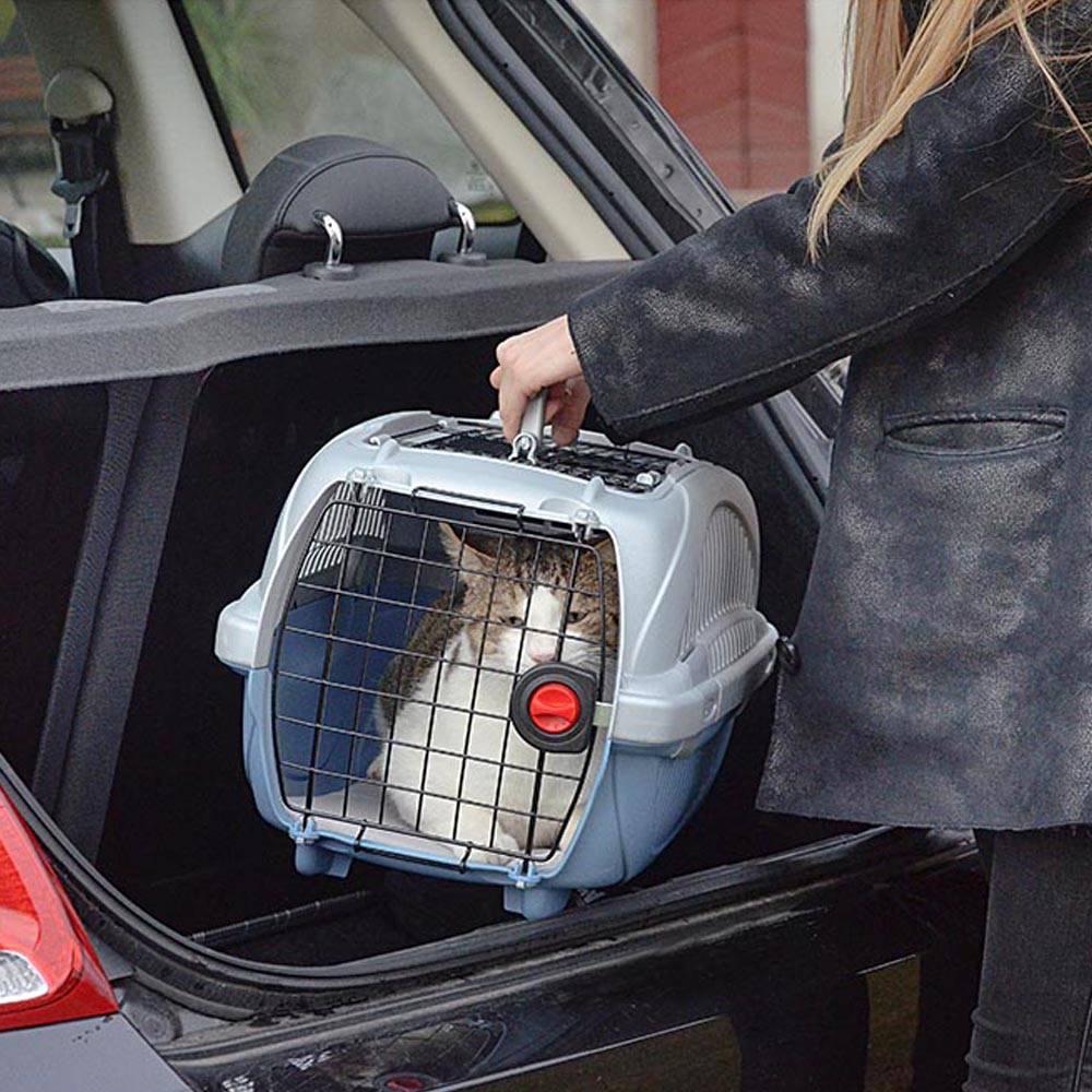 Ferplast - Panier de transport chiens chats voyage toit ouvrant Ferplast ATLAS DELUXE OPEN - Imagen 5