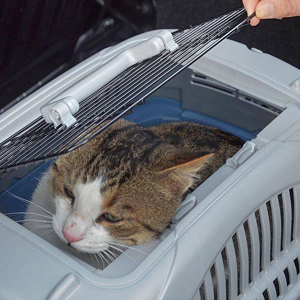Ferplast - Panier de transport chiens chats voyage toit ouvrant Ferplast ATLAS DELUXE OPEN - Imagen 7
