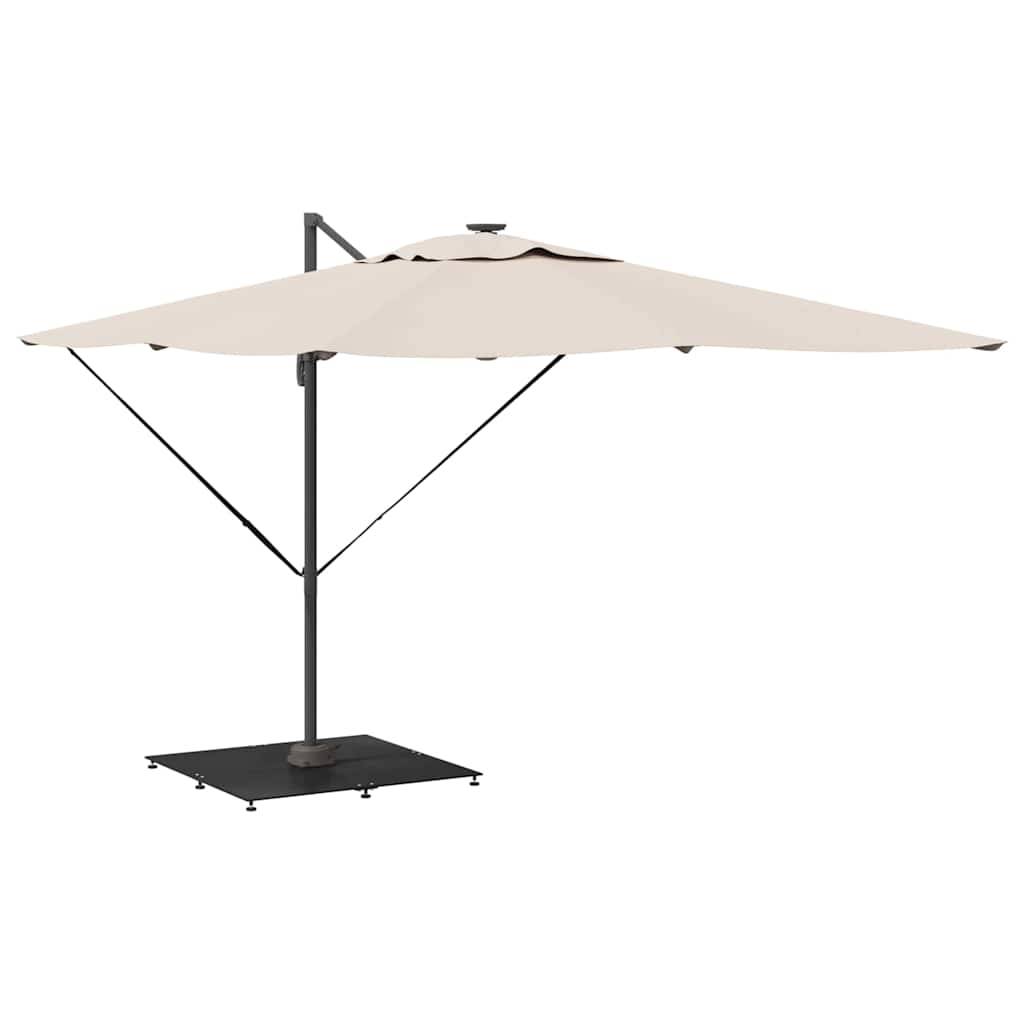 Accessoire parasol acier noir 100 x 100 x 4 cm - Prolenta premium p3196.0 - Image 3