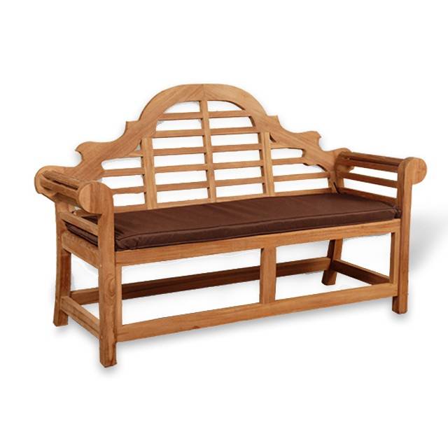 Coussin Chocolat pour banc Marlborough - TECK'Attitude - Imagen 2