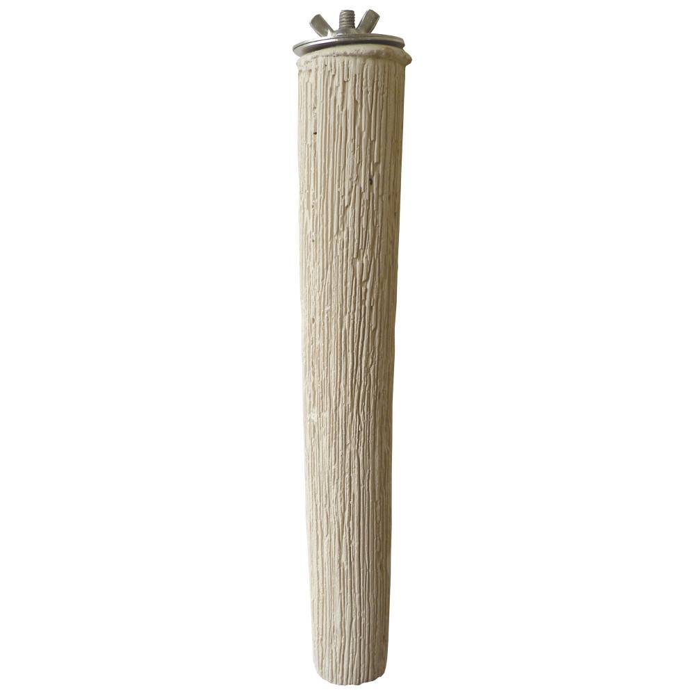 Tyrol - Percha recta para aves de material mineral, 20 cm - TYROL