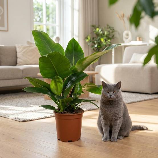 La Green Touch - Philodendron Imperial Vert - H65cm - Image 8
