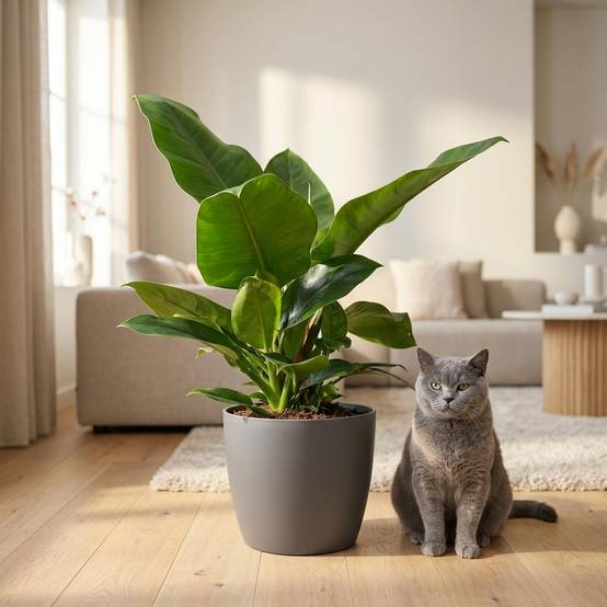 La Green Touch - Philodendron Imperial Vert - H65cm - Image 6