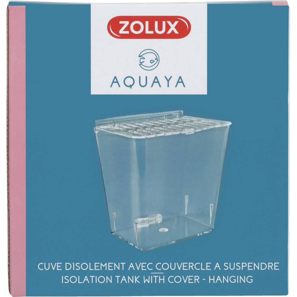 Zolux - Cuve isolement avec couvercle  13 x 10 x 13 cm pour aquarium - Image 4