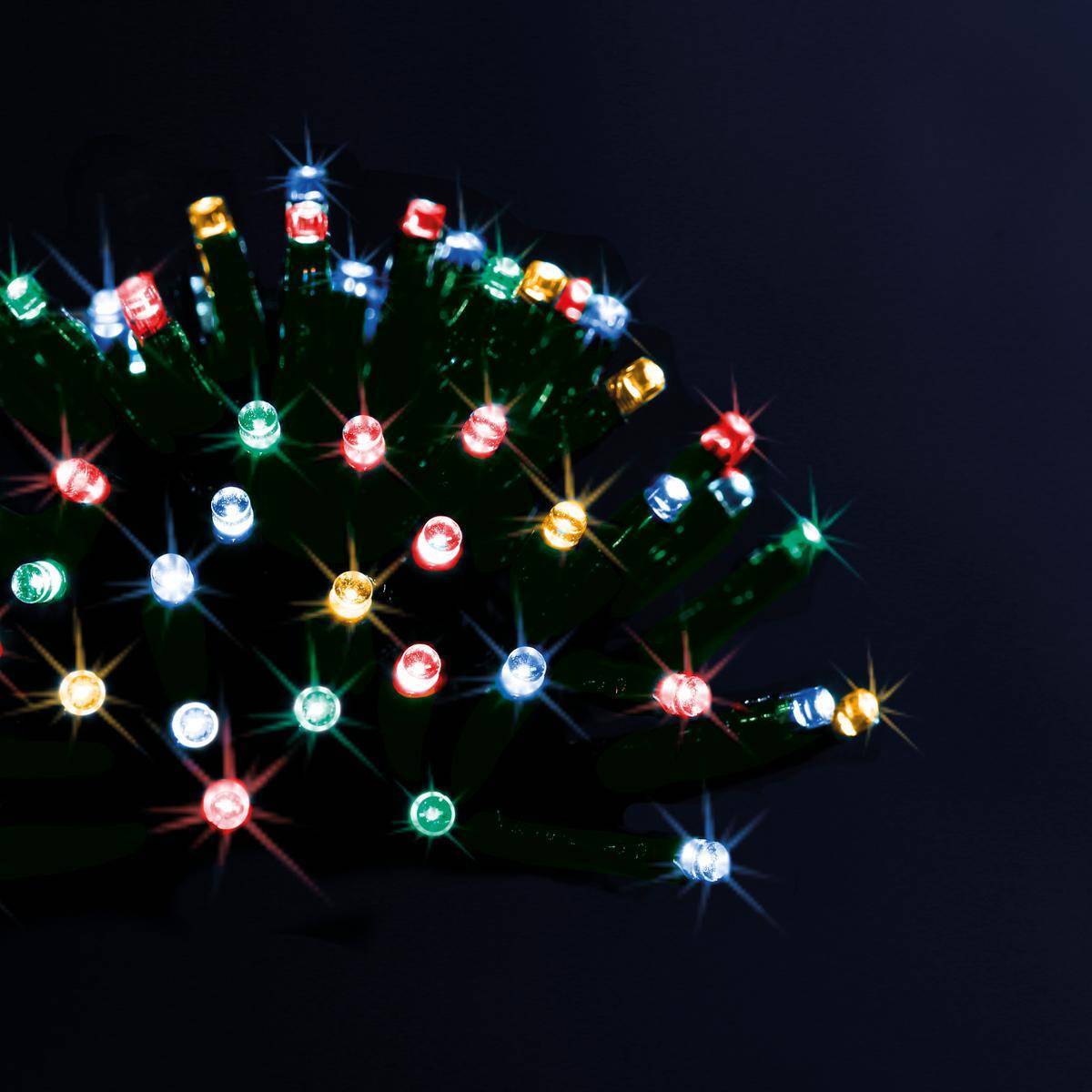 Feeric Christmas - Guirlande lumineuse extérieur 50 LED multicolore 5m - Feeric Lights & Christmas - Imagen 2