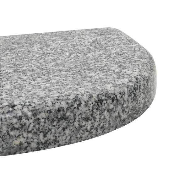 ComfortXL - Support de Parasol Demi-Rond Granit 10 kg Socle pour Mur et Balcon Gris – ComfortXL Outdoor Living - Image 5