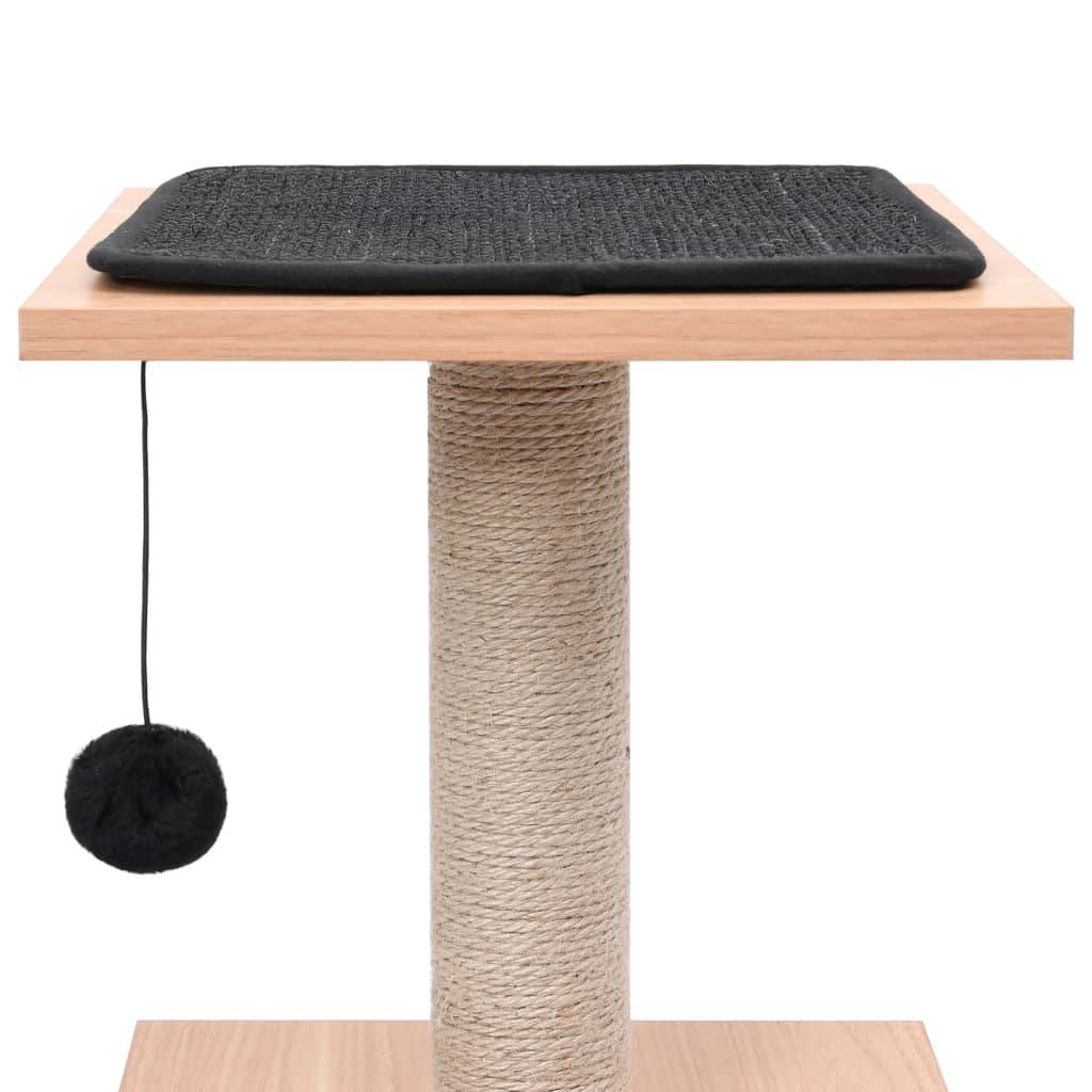 Vidaxl - Arbre à chat avec tapis à gratter en sisal 62 cm vidaXL 170932 - Imagen 4