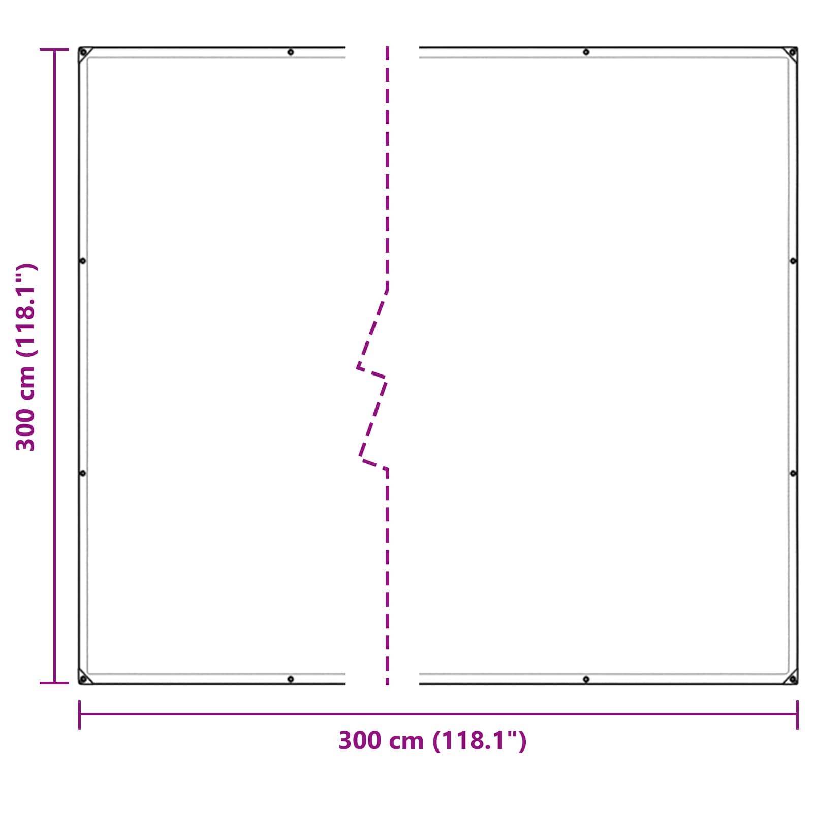 Vidaxl - Couverture pour plantes 3 x 3 m PE Transparent vidaXL 3429274 - Image 3