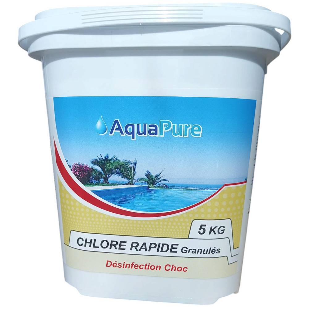 Chlore rapide granulés 5 kg - Imagen 1