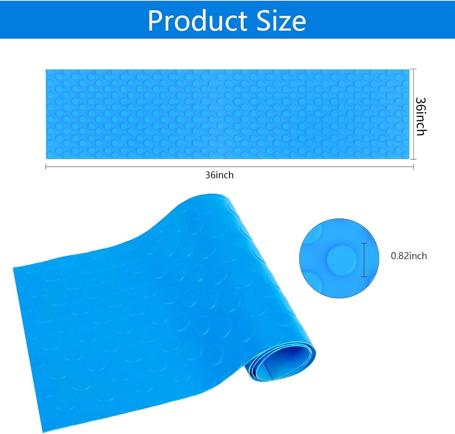 Accessoires de piscine,Tapis d'échelle de piscine, tapis de piscine antidérapant, tapis d'escalier de piscine,90×90 cm.-Lytech - Image 2