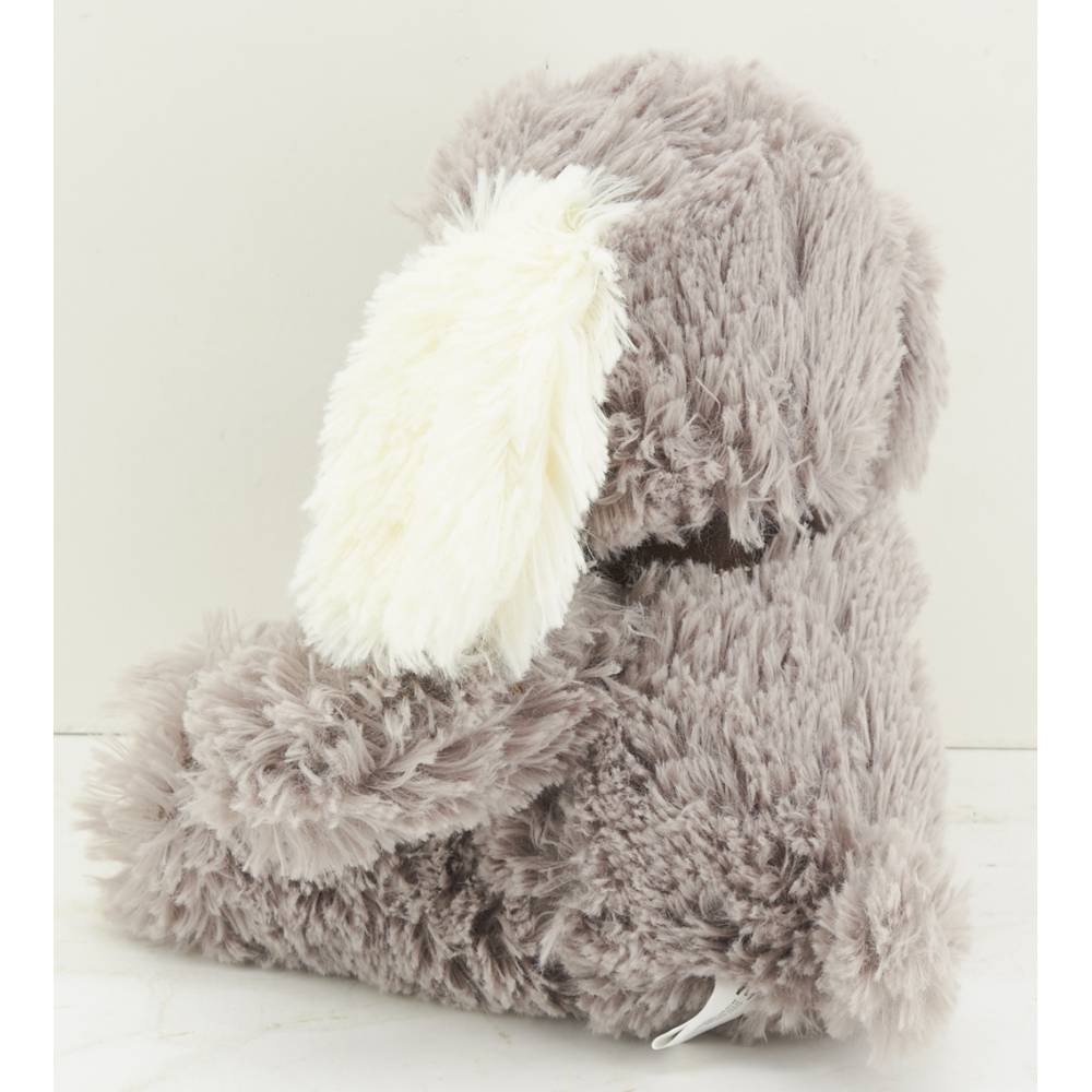 Aubry Gaspard - Peluche chien en acrylique gris 20 cm - Imagen 4