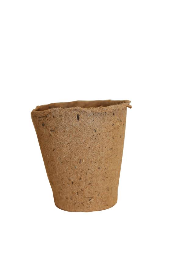 0 - Lot de 20 godets biodegradable rond dia8cm