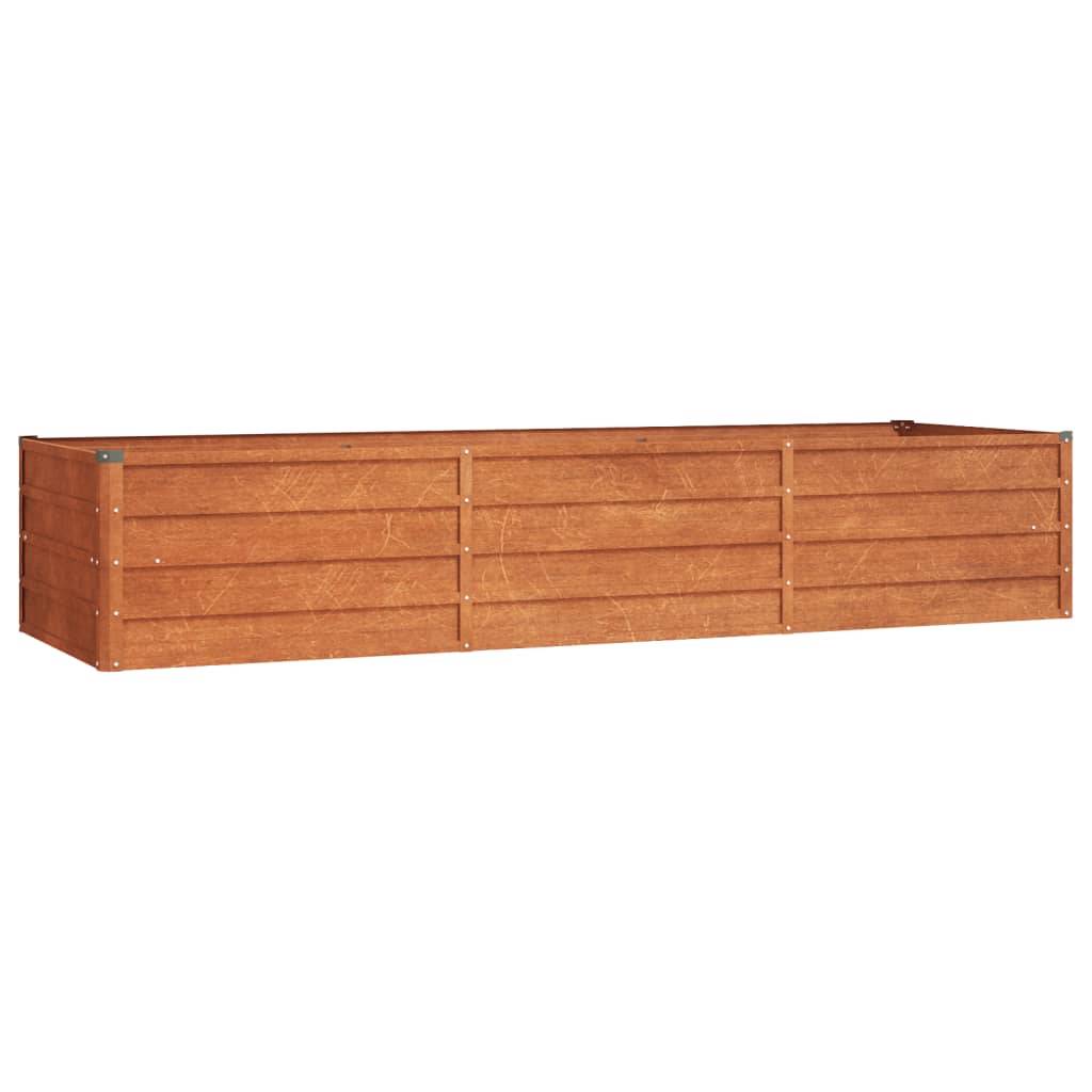 Vidaxl - Lit surélevé de jardin rouillé 240x80x45 cm acier corten vidaXL 151960 - Image 2