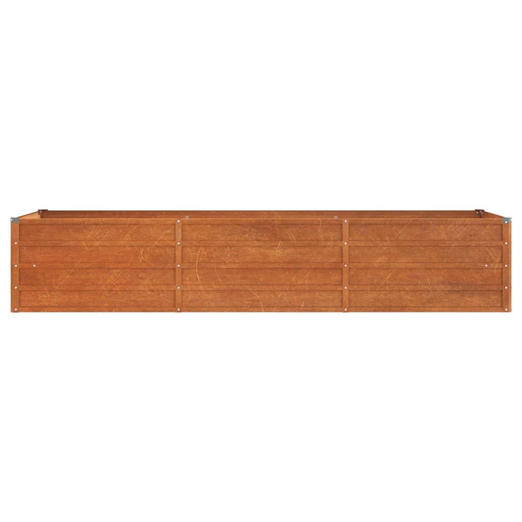 Vidaxl - Lit surélevé de jardin rouillé 240x80x45 cm acier corten vidaXL 151960 - Image 5