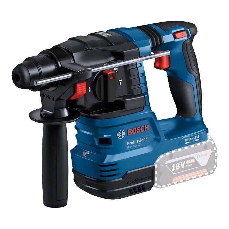 Bosch - Pack 3 outils 18V : Perceuse Visseuse GSR + Meuleuse GWS + Perforateur GBH + 2 batteries 4Ah + Chargeur | 0615A50094 - Bosch - Image 2