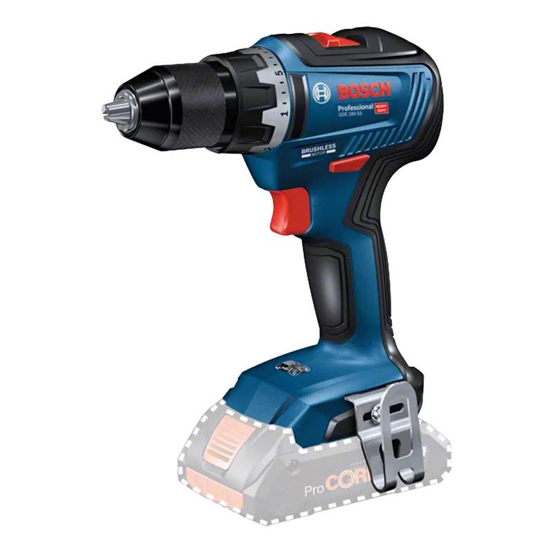 Bosch - Pack 3 outils 18V : Perceuse Visseuse GSR + Meuleuse GWS + Perforateur GBH + 2 batteries 4Ah + Chargeur | 0615A50094 - Bosch - Image 3