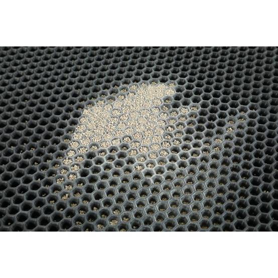 Zolux - Tapis d'hygiène double fond 40 x 55 cm pour maison de toilette chat - Image 5