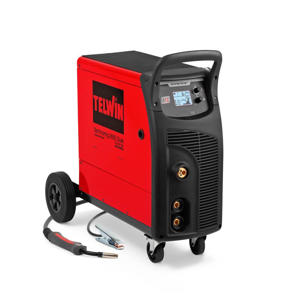 Poste à souder Inverter multi-procédé Technomig 225 Dual Synergic - 230V - TELWIN - 816057 - Imagen 1