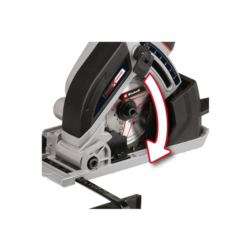 Einhell - Mini scie circulaire EINHELL 18V Power X-Change - Sans batterie ni chargeur - TE-CS 18/89 Li - Solo - Image 2