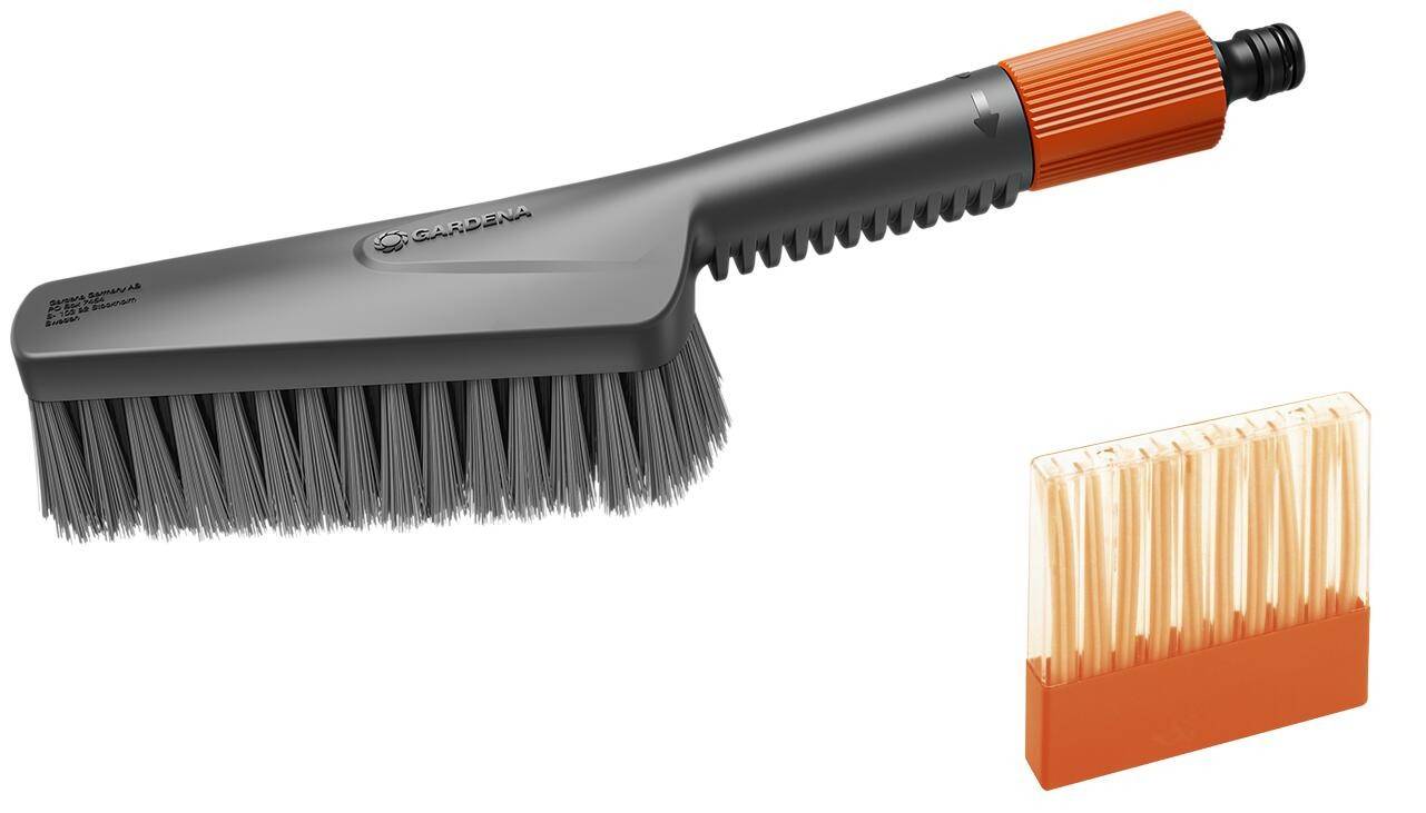 Gardena - Kit brosse de lavage à main S souple Gardena