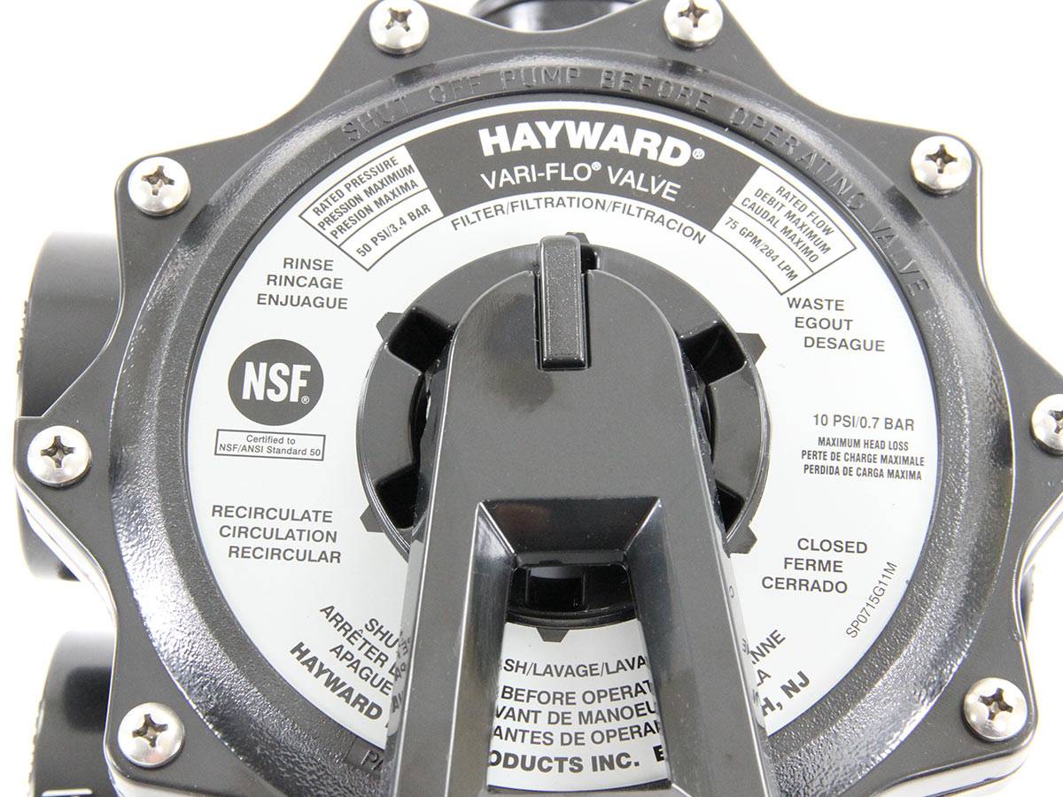 Hayward - Vanne originale Hayward SIDE 6 voies SP0715X62E - S0310S/S0360S - Imagen 6