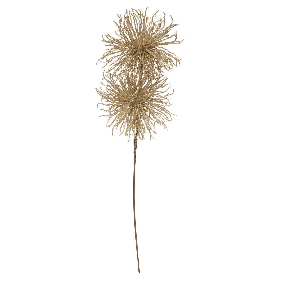 Fééric Lights & Christmas - Branche 2 Oursins Paill Or  60 cm - Atmosphera Créateur d'intérieur - Imagen 1